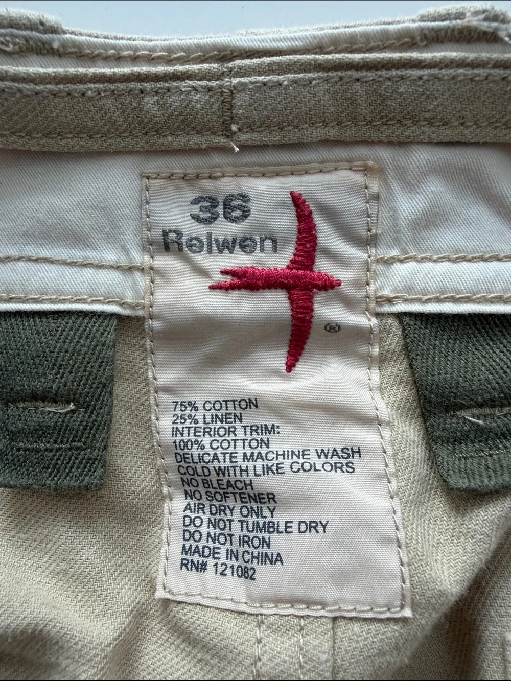 Relwen Huckberry Cotton-Linen Supply Pants cream 36 Business Casual